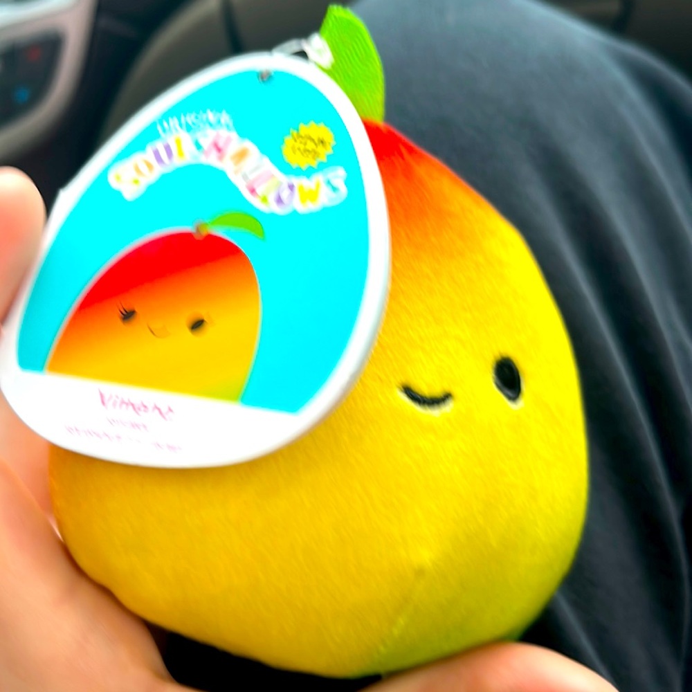 Ximena Mango Squishmallow clip